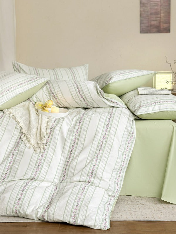 Bloomfield Cutwork Cotton Jacquard Duvet Cover original reference image 31