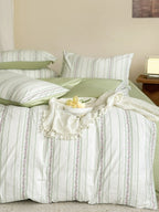 Bloomfield Cutwork Cotton Jacquard Duvet Cover original reference image 32