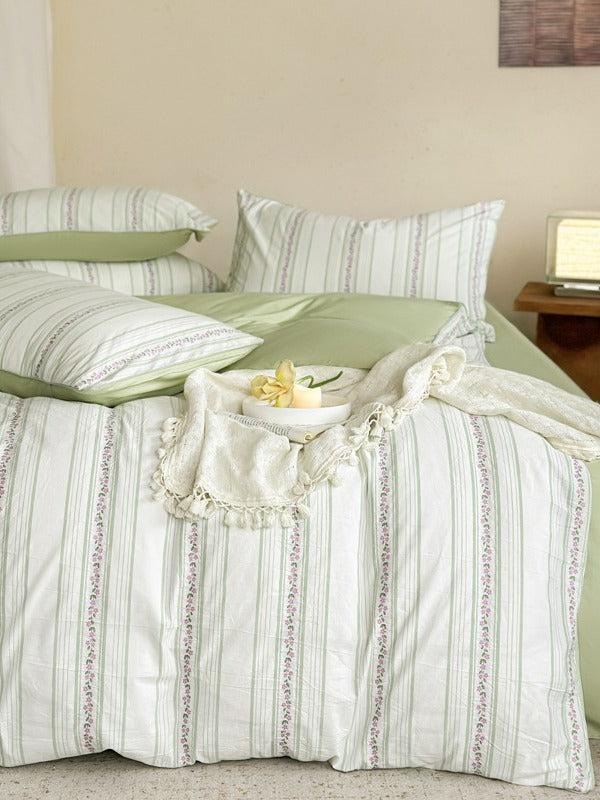 Bloomfield Cutwork Cotton Jacquard Duvet Cover original reference image 32