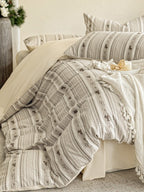 Bloomfield Cutwork Cotton Jacquard Duvet Cover original reference image 42