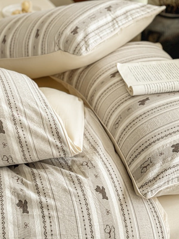 Bloomfield Cutwork Cotton Jacquard Duvet Cover original reference image 47
