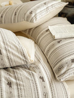 Bloomfield Cutwork Cotton Jacquard Duvet Cover original reference image 47