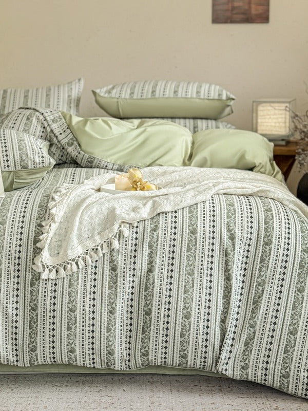Bloomfield Cutwork Cotton Jacquard Duvet Cover original reference image 49