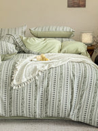 Bloomfield Cutwork Cotton Jacquard Duvet Cover original reference image 49