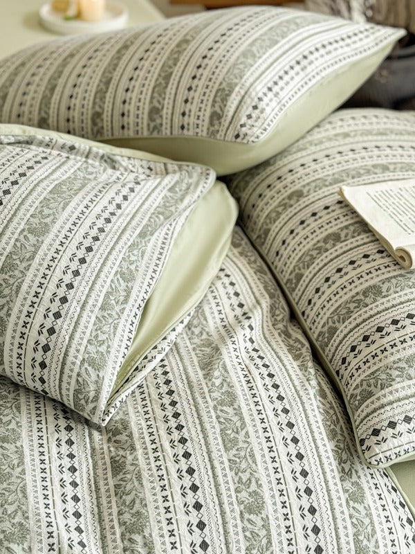 Bloomfield Cutwork Cotton Jacquard Duvet Cover original reference image 51