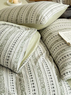 Bloomfield Cutwork Cotton Jacquard Duvet Cover original reference image 51