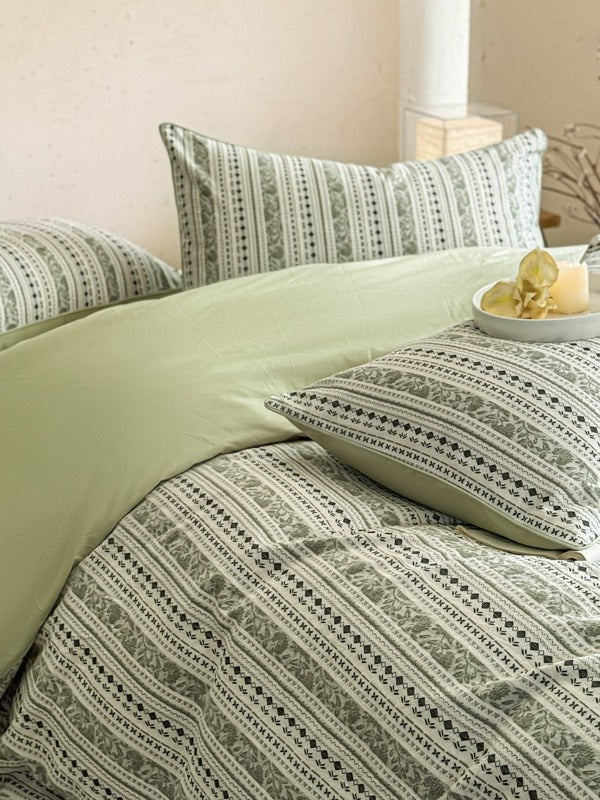 Bloomfield Cutwork Cotton Jacquard Duvet Cover original reference image 55