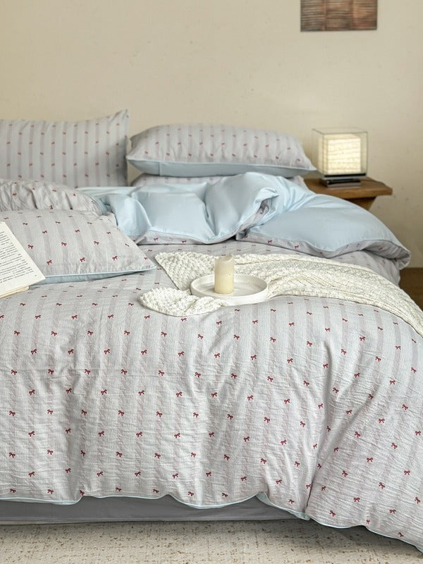 Bloomfield Cutwork Cotton Jacquard Duvet Cover original reference image 64