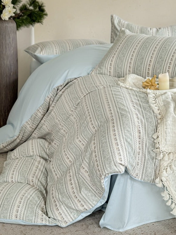 Bloomfield Cutwork Cotton Jacquard Duvet Cover original reference image 68