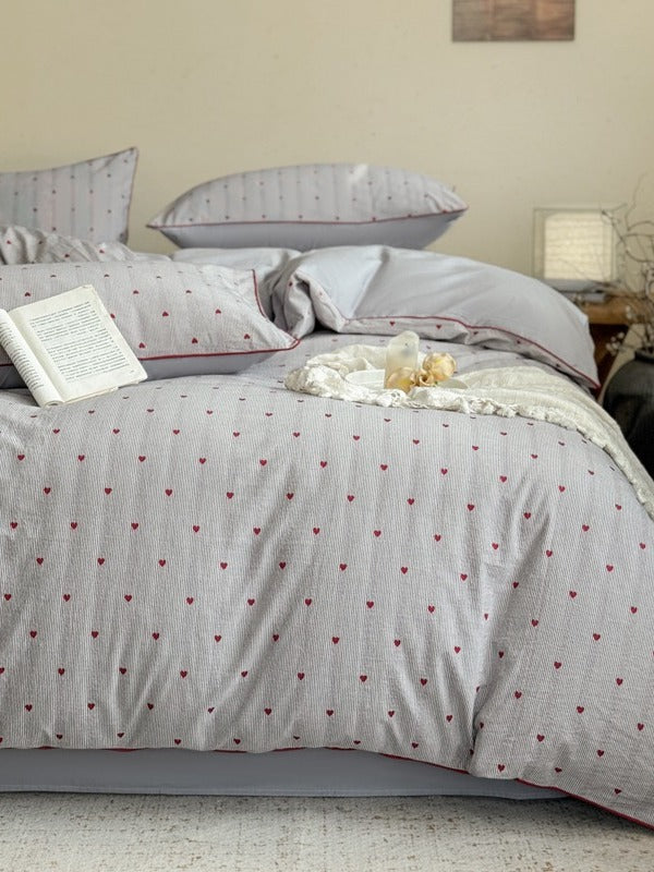 Bloomfield Cutwork Cotton Jacquard Duvet Cover original reference image 73