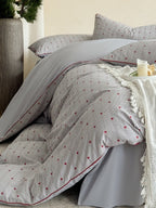 Bloomfield Cutwork Cotton Jacquard Duvet Cover original reference image 75
