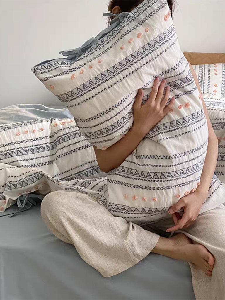 Bohemian Tufted Duvet Cover