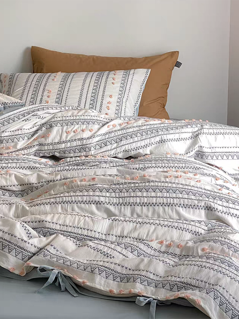 Bohemian Tufted Duvet Cover