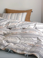 Bohemian Tufted Duvet Cover