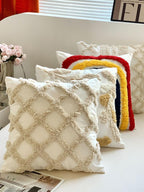 Bohemian Tufted Cotton Canvas Thick Yarn Sofa Cushion