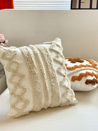 Bohemian Tufted Cotton Canvas Thick Yarn Sofa Cushion