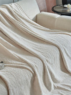 Botanical Jacquard Double-Layer Plush Throw Blanket original reference image 26