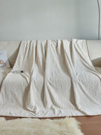 Botanical Jacquard Double-Layer Plush Throw Blanket original reference image 30