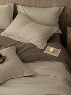 Botanical Relief Cotton Jacquard Duvet Cover Set original reference image 3