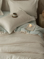Botanical Relief Cotton Jacquard Duvet Cover Set original reference image 29
