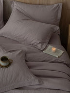 Botanical Relief Cotton Jacquard Duvet Cover Set original reference image 31