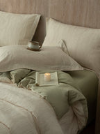 Botanical Relief Cotton Jacquard Duvet Cover Set original reference image 52