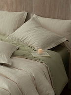 Botanical Relief Cotton Jacquard Duvet Cover Set original reference image 54