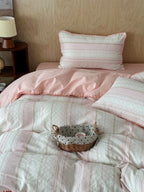 Bow and Star Cotton Jacquard Duvet Cover Set original reference image 13
