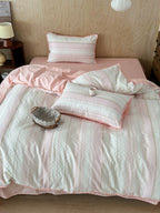 Bow and Star Cotton Jacquard Duvet Cover Set original reference image 18