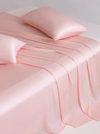 Camellia Blush TENCEL™ Lyocell Sheet Set original reference image 5