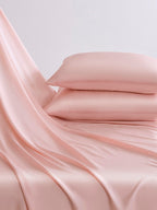 Camellia Blush TENCEL™ Lyocell Sheet Set original reference image 6