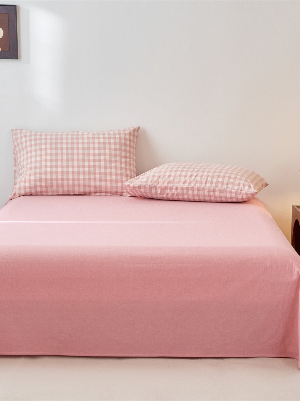 Campus Check Washed Cotton Duvet Cover original reference image 8