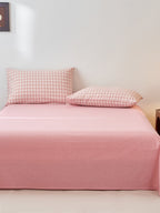 Campus Check Washed Cotton Duvet Cover original reference image 8