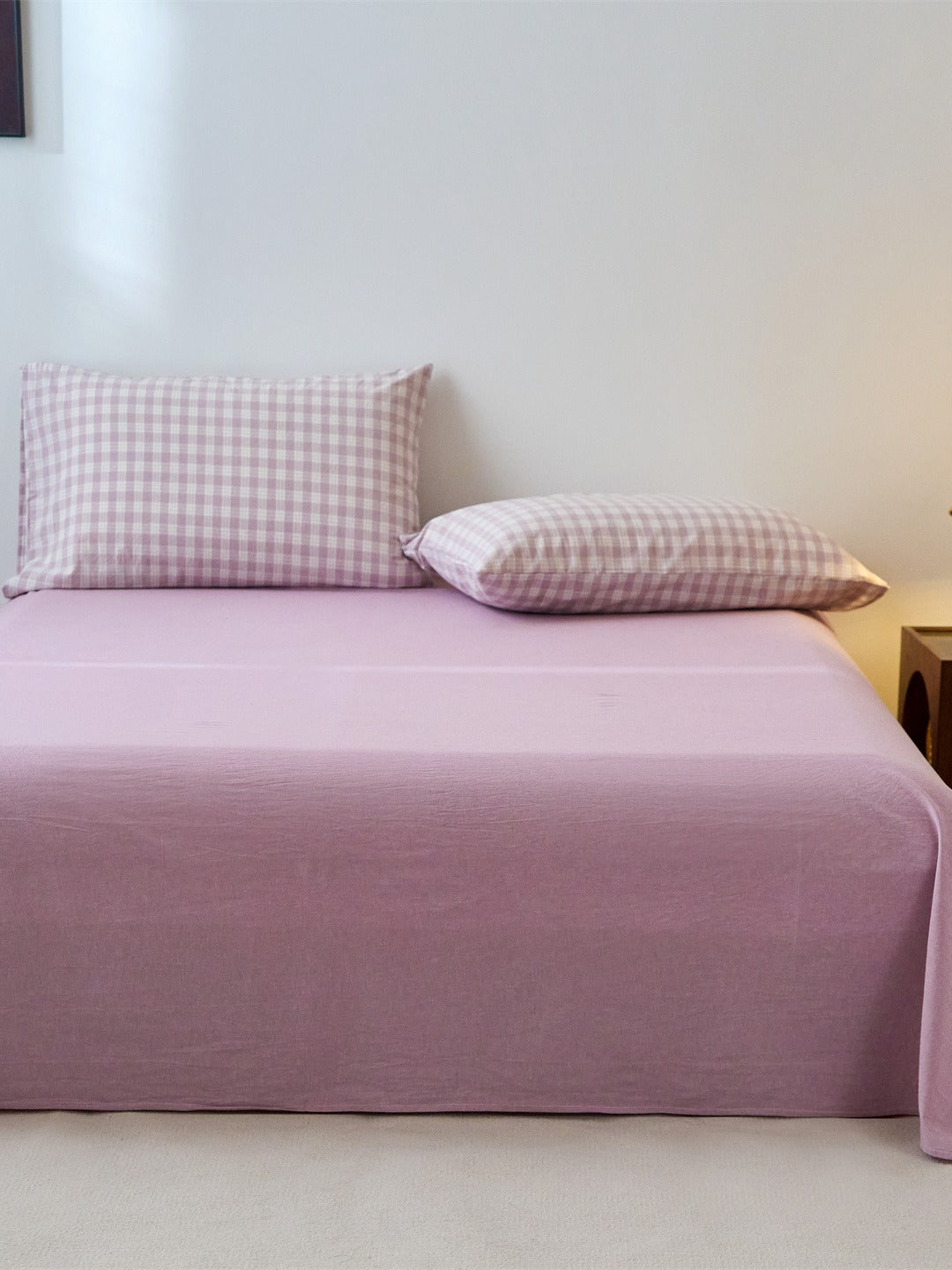Campus Check Washed Cotton Duvet Cover original reference image 26