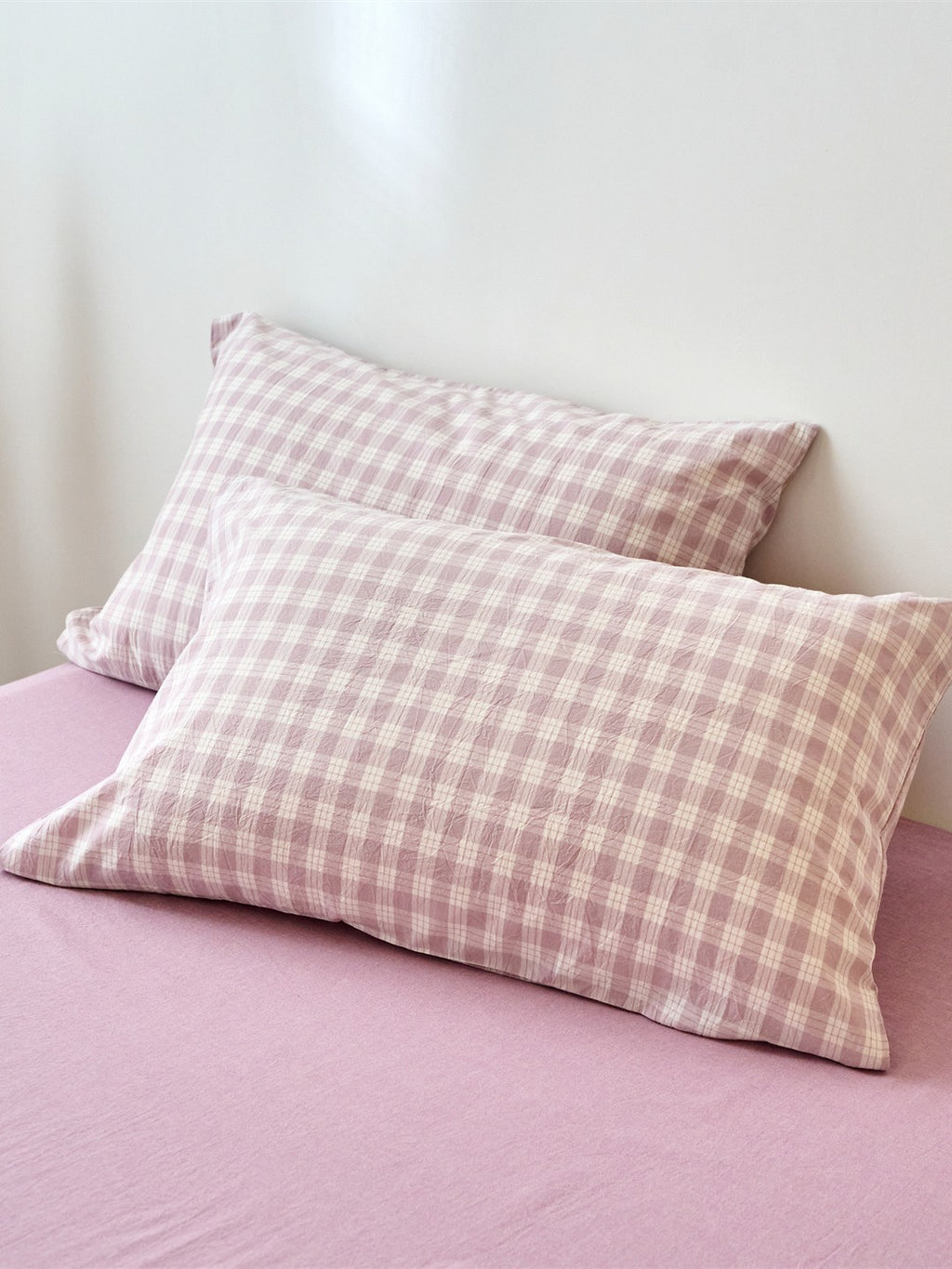 Campus Check Washed Cotton Duvet Cover original reference image 28