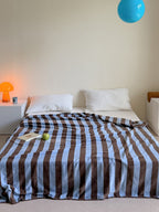 Candy Stripe Double-Layer Plush Throw Blanket original reference image 10