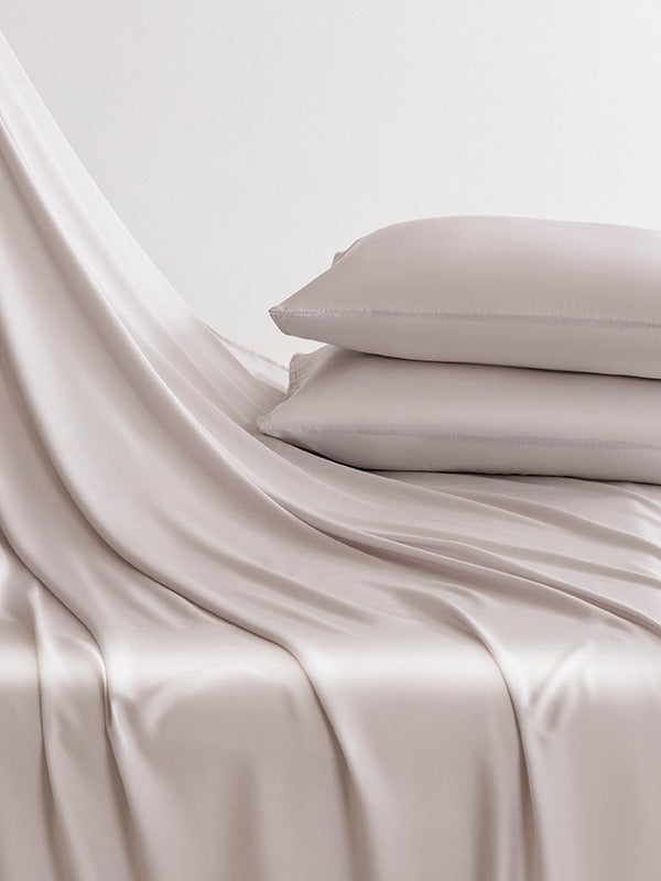 Cashmere Taupe TENCEL™ Lyocell Sheet Set original reference image 6