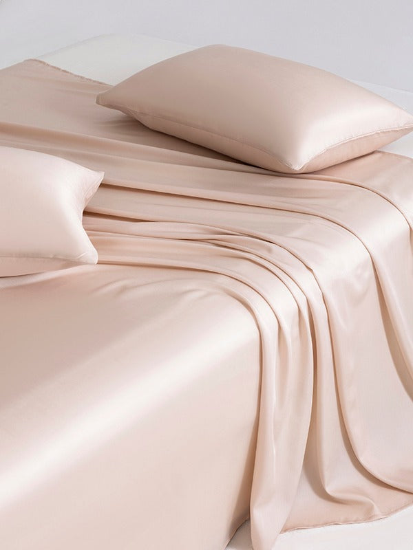 Champagne Blush TENCEL™ Lyocell Sheet Set original reference image 3