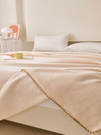 Chenille Edge Plush Throw Blanket original reference image 9