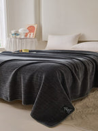 Chenille Edge Plush Throw Blanket original reference image 15