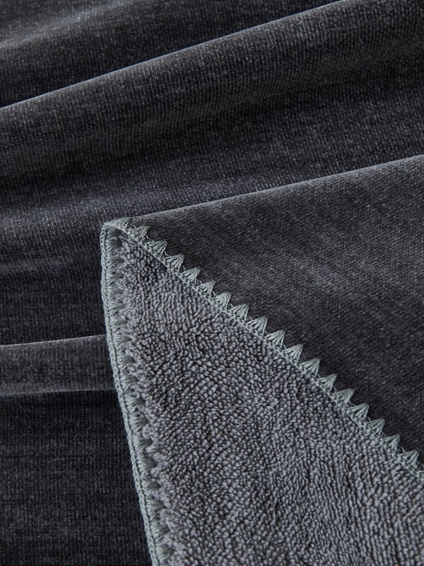 Chenille Edge Plush Throw Blanket original reference image 16