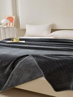 Chenille Edge Plush Throw Blanket original reference image 17