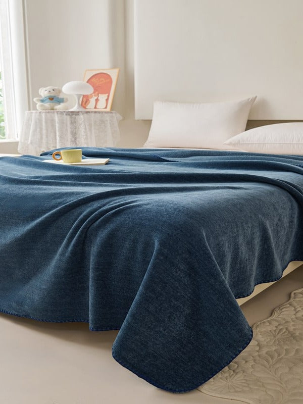 Chenille Edge Plush Throw Blanket original reference image 19