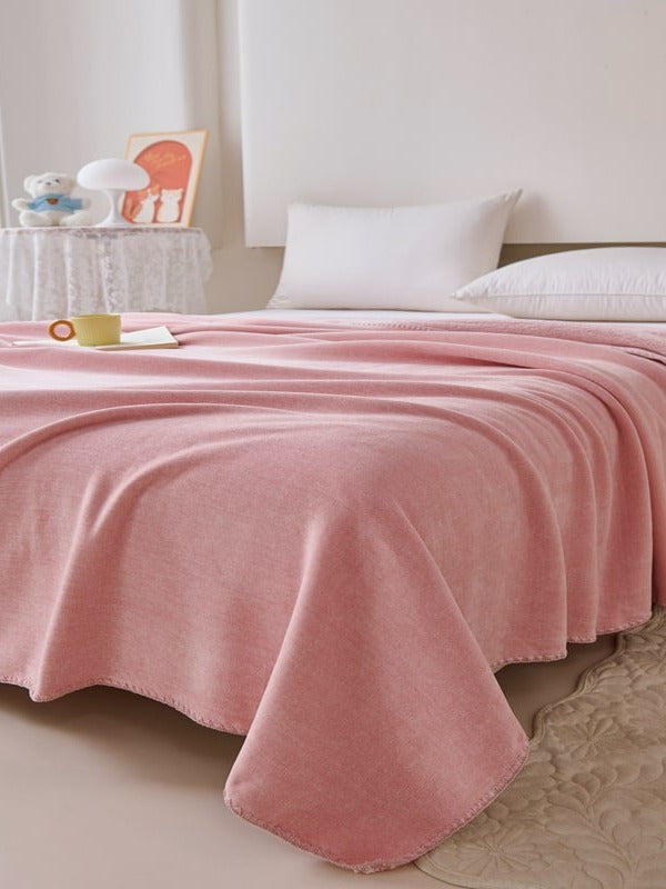Chenille Edge Plush Throw Blanket original reference image 25