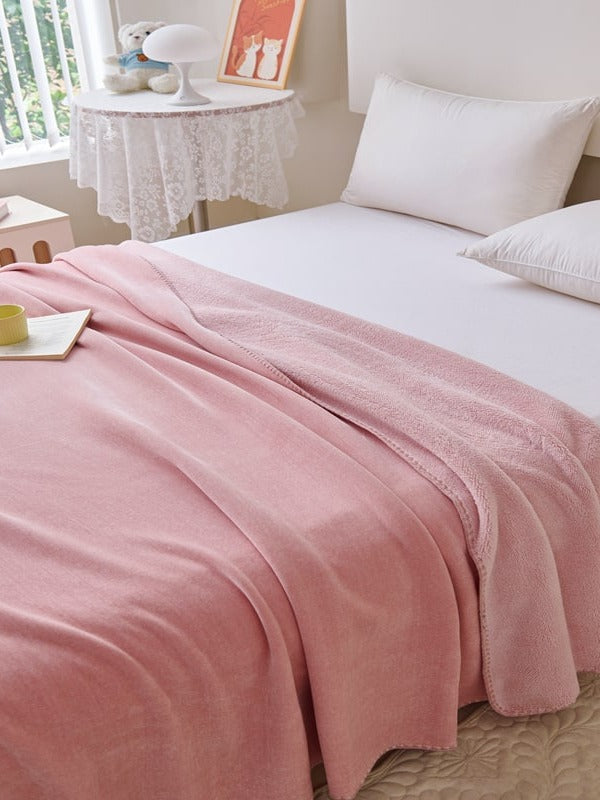 Chenille Edge Plush Throw Blanket original reference image 28