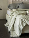Cloud Linen Silk Blend Comforter - Sage Whisper original reference image 1