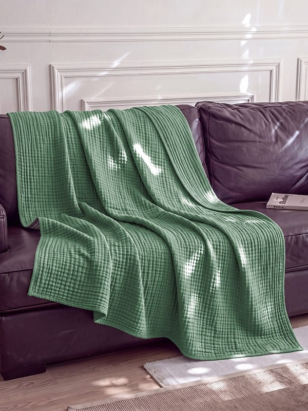 Cloudfold Six-Layer Cotton Gauze Throw Blanket original reference image 1