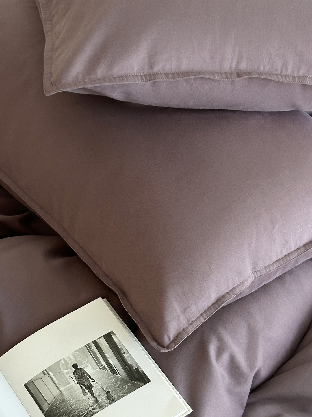Cloudrest Double-Stitched Brushed Cotton Duvet Cover original reference image 20