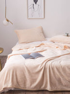 Cloudsoft Solid Plush Throw Blanket original reference image 44