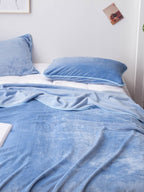 Cloudsoft Solid Plush Throw Blanket original reference image 49